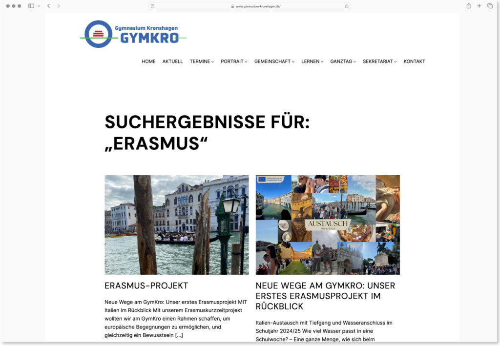 Suche Gymnasium Kronshagen